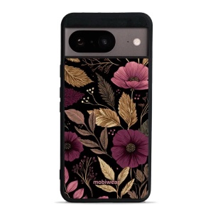 Lesklý kryt Mobiwear Glossy - Google Pixel 8 - G170G Fialová kvítka