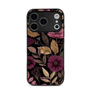 Lesklý kryt Mobiwear Glossy - Apple iPhone 17 Pro - G170G Fialová kvítka