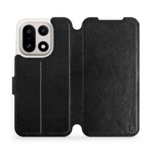Flipové pouzdro Mobiwear - OnePlus 15 - Černé a šedé
