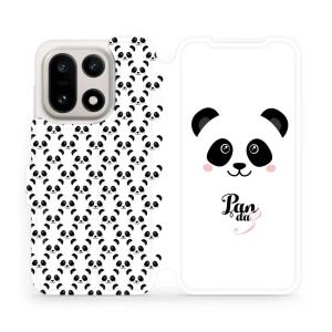 Flipové pouzdro Mobiwear - OnePlus 15 - M030P Panda Amálka