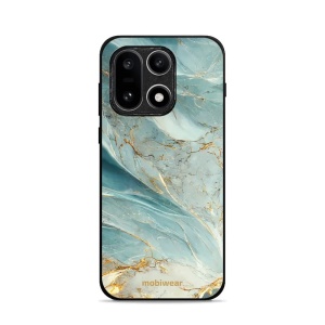 Lesklý kryt Mobiwear Glossy - OnePlus 15 - G022G Zelenkavý a zlatavý mramor