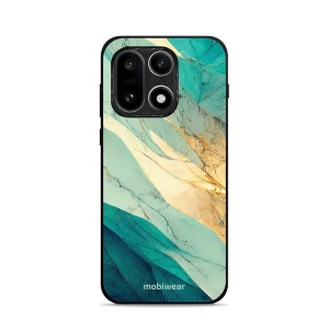 Lesklý kryt Mobiwear Glossy - OnePlus 15 - G024G - Zlatavý a zelenkavý mramor
