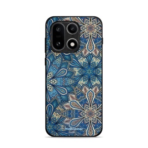 Lesklý kryt Mobiwear Glossy - OnePlus 15 - G038G - Modré mandala květy