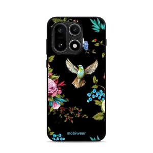 Lesklý kryt Mobiwear Glossy - OnePlus 15 - G041G - Ptáček a květy