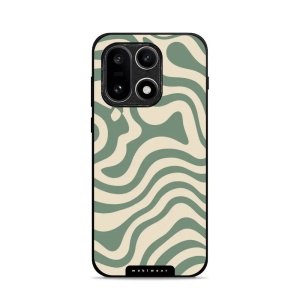 Lesklý kryt Mobiwear Glossy - OnePlus 15 - GA57G Zelené a béžové zkrouceniny