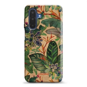Odolný obal Mobiwear Elite Pro - Samsung Galaxy A17 / A17 5G - EP05E Sukulenty