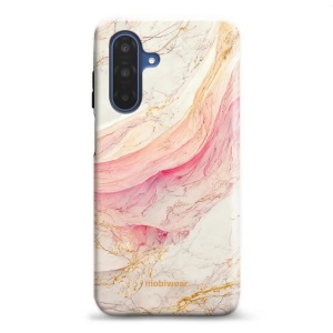 Odolný obal Mobiwear Elite Pro - Samsung Galaxy A17 / A17 5G - EP32E Růžový a zlatavý mramor