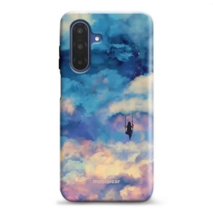 Odolný obal Mobiwear Elite Pro - Samsung Galaxy A17 / A17 5G - ER09E Dívka na houpačce v oblacích