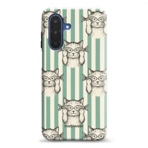 Odolný obal Mobiwear Elite Pro - Samsung Galaxy A17 / A17 5G - EP90E Číča ryby