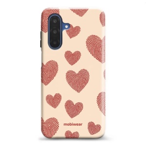 Odolný obal Mobiwear Elite Pro - Samsung Galaxy A17 / A17 5G - EP93E Otisk srdce