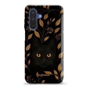 Odolný obal Mobiwear Elite Pro - Samsung Galaxy A17 / A17 5G - E164E Černá kočka