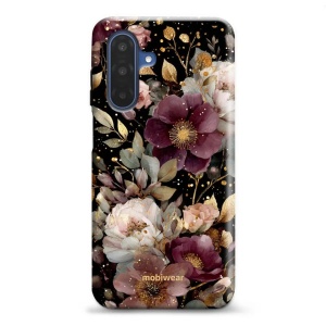 Odolný obal Mobiwear Elite Pro - Samsung Galaxy A17 / A17 5G - E169E Zlatavé kvítky