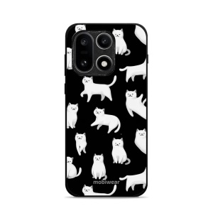 Lesklý kryt Mobiwear Glossy - OnePlus 15 - G163G Bílé kočičky