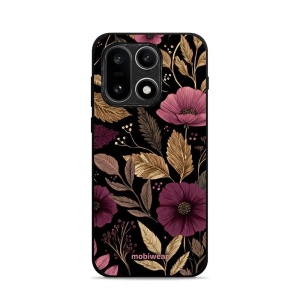 Lesklý kryt Mobiwear Glossy - OnePlus 15 - G170G Fialová kvítka