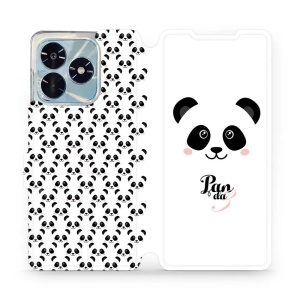 Flipové pouzdro Mobiwear - Honor X5c Plus - M030P Panda Amálka