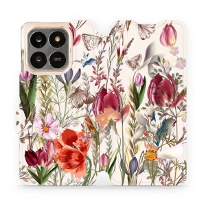 Flipové pouzdro Mobiwear - Honor X7d / Honor 400 Smart - MP01S Rozkvetlá louka