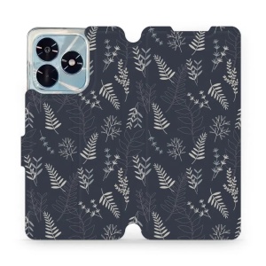Flipové pouzdro Mobiwear - Honor X5c Plus - VP15S Kapradiny