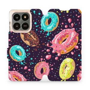 Flipové pouzdro Mobiwear - Honor X7d / Honor 400 Smart - VP19S Donutky