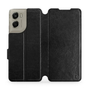 Flipové pouzdro Mobiwear - Motorola Moto G06 Power - Černé a šedé
