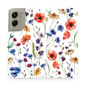 Flipové pouzdro Mobiwear - Motorola Moto G06 Power - MP04S Luční kvítí