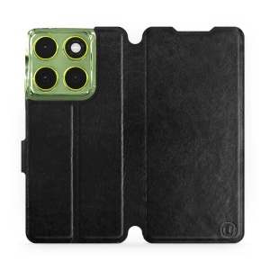 Flipové pouzdro Mobiwear - Motorola Edge 70 - Černé a šedé