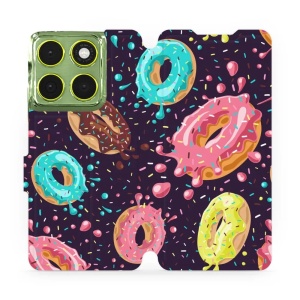Flipové pouzdro Mobiwear - Motorola Edge 70 - VP19S Donutky