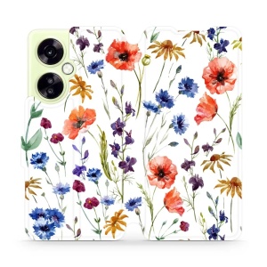 Flipové pouzdro Mobiwear - OnePlus Nord CE 3 Lite 5G - MP04S Luční kvítí