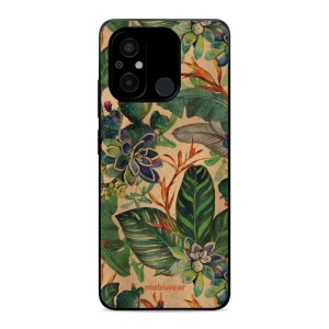 Lesklý kryt Mobiwear Glossy - Xiaomi Redmi 12C - G036G - Sukulenty