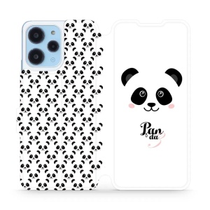 Flipové pouzdro Mobiwear - Xiaomi Redmi 12 - M030P Panda Amálka