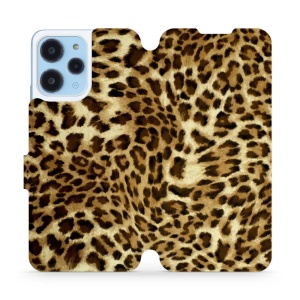 Flipové pouzdro Mobiwear - Xiaomi Redmi 12 - VA33P Leopardí vzor