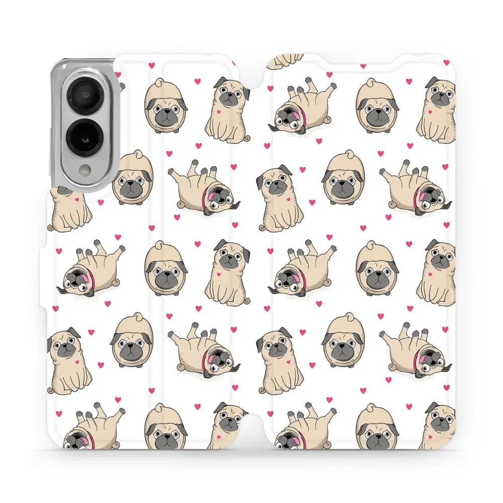 Flipové pouzdro Mobiwear - Samsung Galaxy S25 Edge - M097P Mopsíci