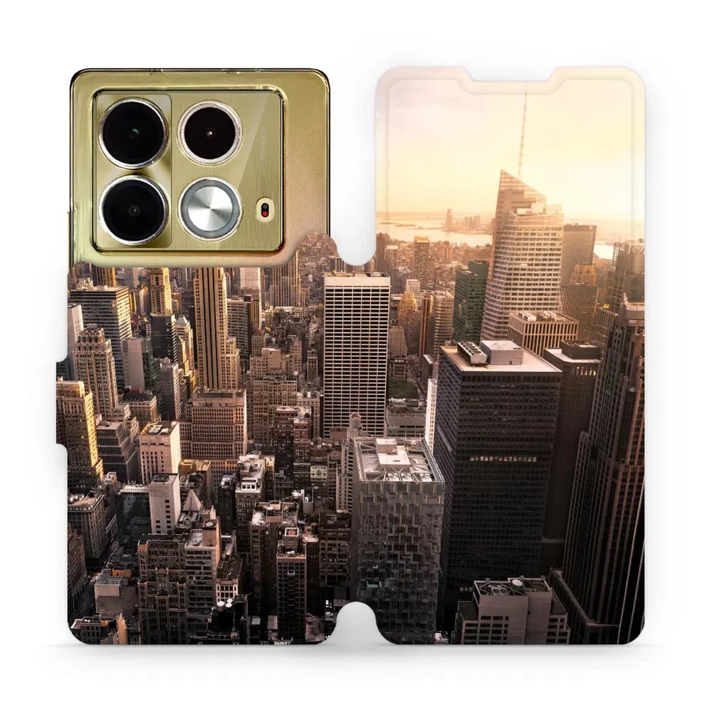 Flipové pouzdro Mobiwear - Infinix Note 40 - M138P New York