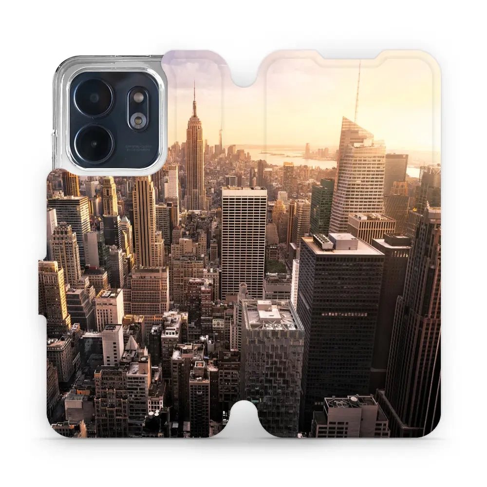 Flipové pouzdro Mobiwear - Infinix Smart 9 - M138P New York