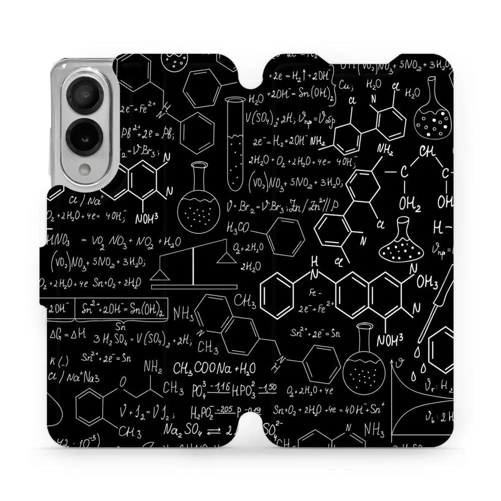 Flipové pouzdro Mobiwear - Samsung Galaxy S25 Edge - V060P Vzorečky