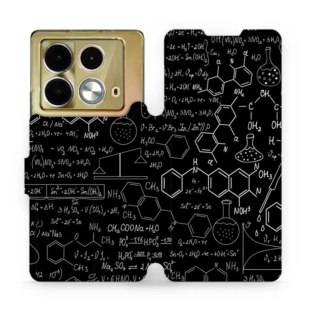 Flipové pouzdro Mobiwear - Infinix Note 40 - V060P Vzorečky