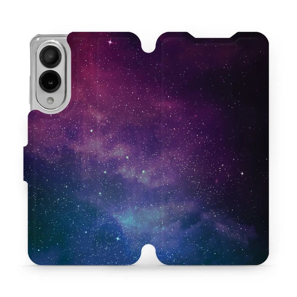 Flipové pouzdro Mobiwear - Samsung Galaxy S25 Edge - V147P Mlhovina
