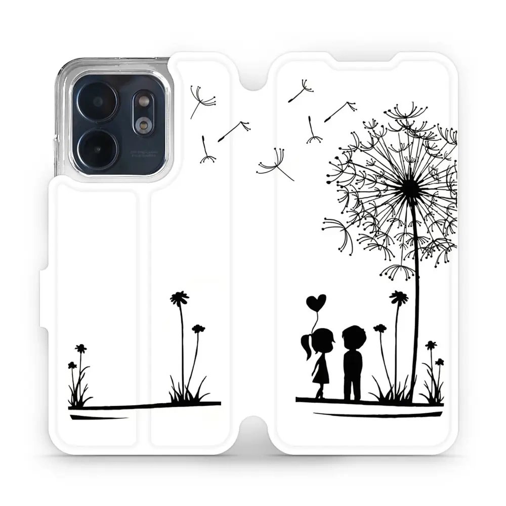 Flipové pouzdro Mobiwear - Infinix Smart 9 - MH16P Dvojice s pampeliškou