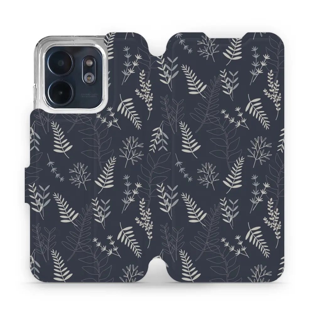 Flipové pouzdro Mobiwear - Infinix Smart 9 - VP15S Kapradiny