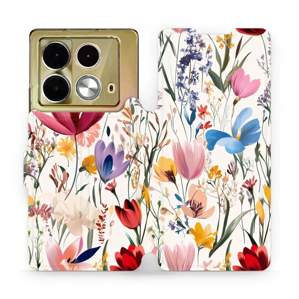 Flipové pouzdro Mobiwear - Infinix Note 40 - MP70S Loučka