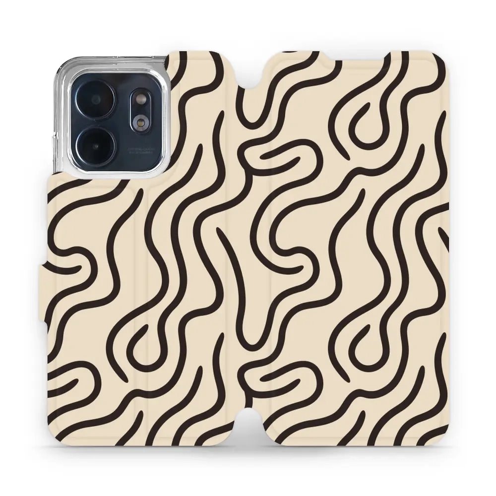 Flipové pouzdro Mobiwear - Infinix Smart 9 - VA60S Linky