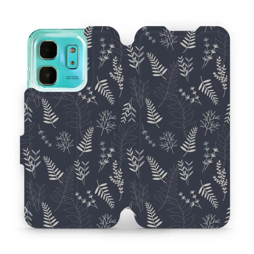 Flipové pouzdro Mobiwear - Infinix HOT 50i - VP15S Kapradiny