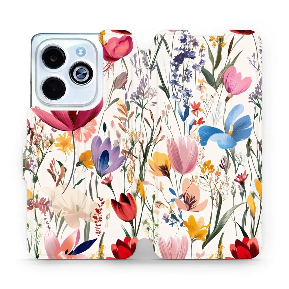 Flipové pouzdro Mobiwear - Infinix HOT 40i - MP70S Loučka
