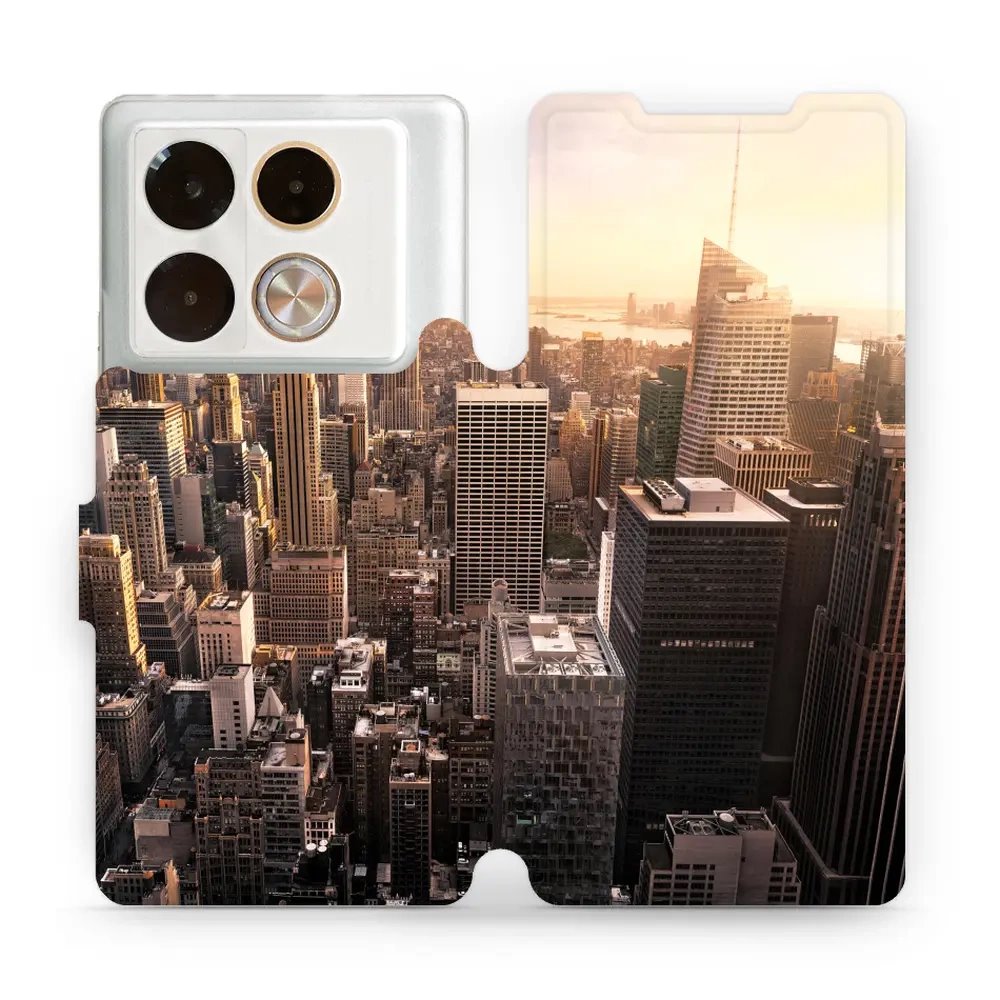 Flipové pouzdro Mobiwear - Infinix Note 40 Pro - M138P New York
