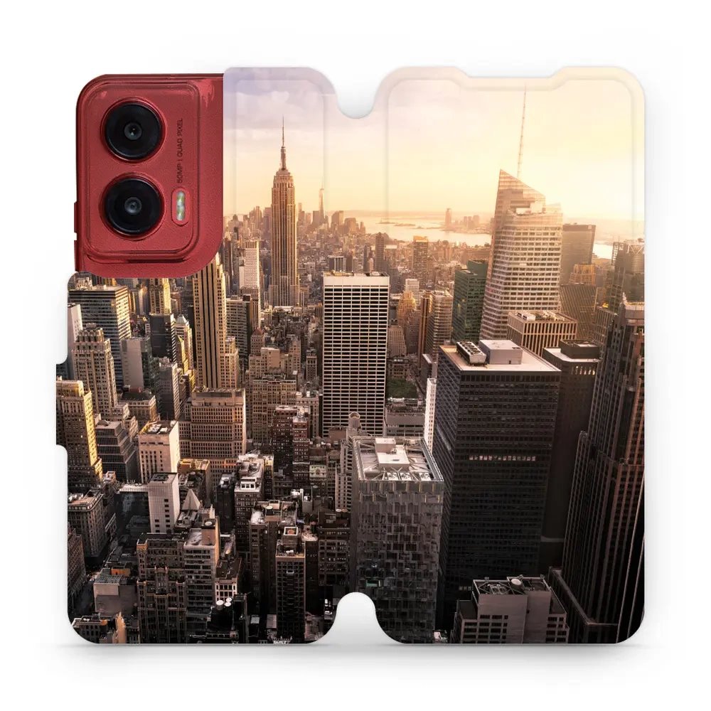 Flipové pouzdro Mobiwear - Motorola Moto G35 5G - M138P New York