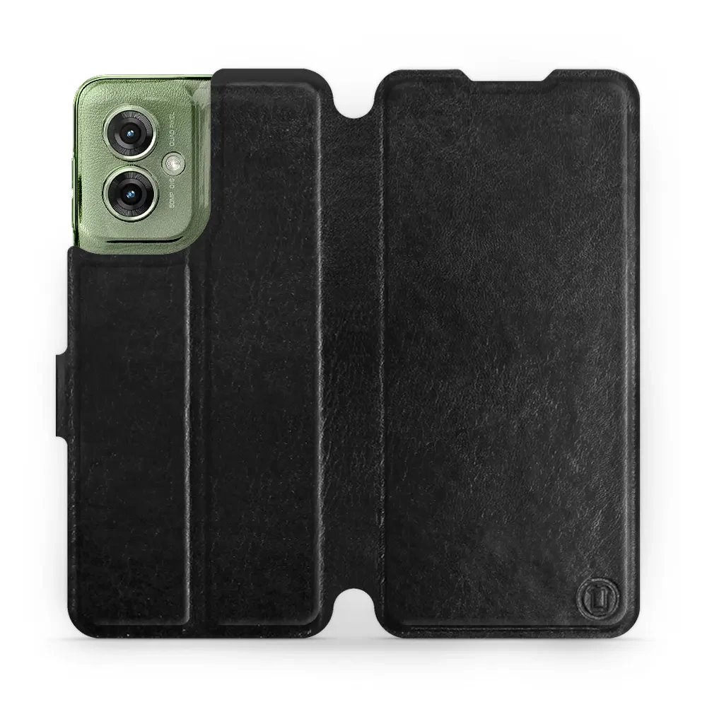 Flipové pouzdro Mobiwear - Motorola Moto G55 5G - Černé a šedé