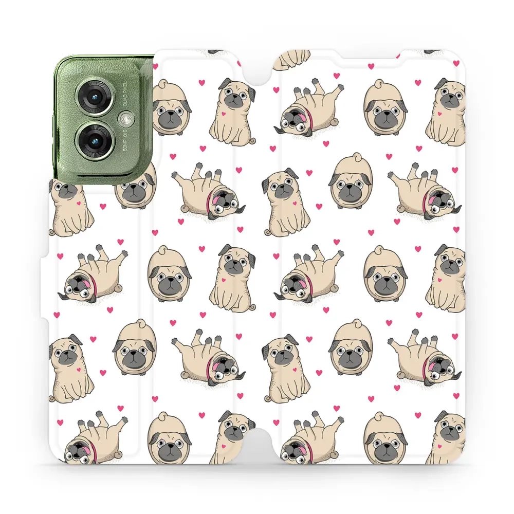 Flipové pouzdro Mobiwear - Motorola Moto G55 5G - M097P Mopsíci