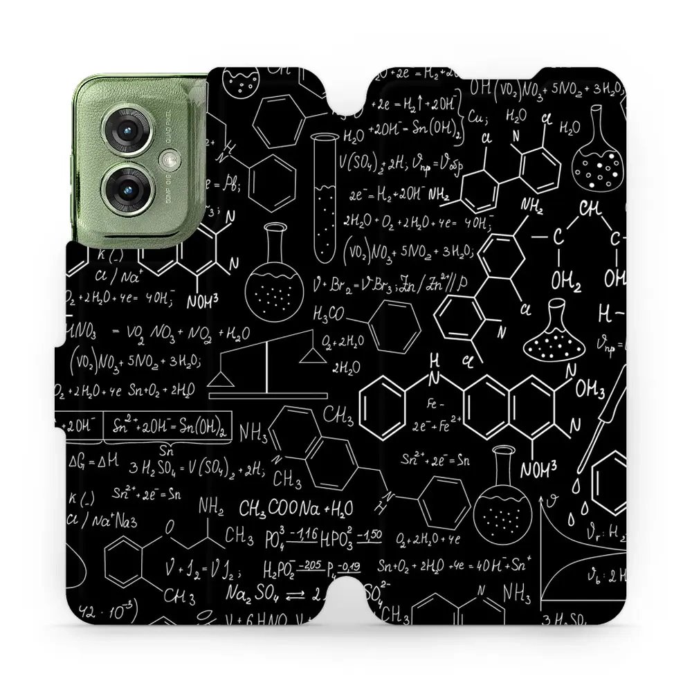 Flipové pouzdro Mobiwear - Motorola Moto G55 5G - V060P Vzorečky