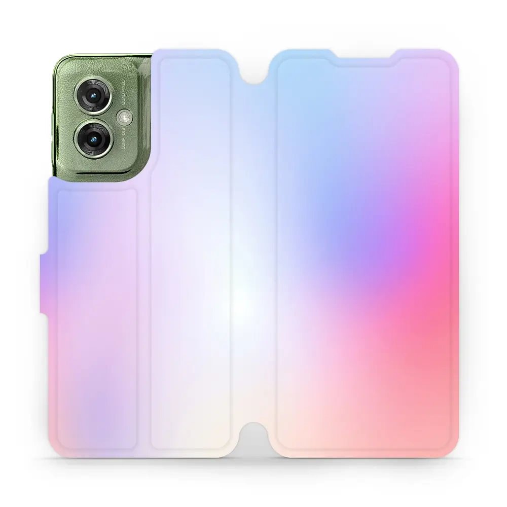 Flipové pouzdro Mobiwear - Motorola Moto G55 5G - VP65S Nachový odstín