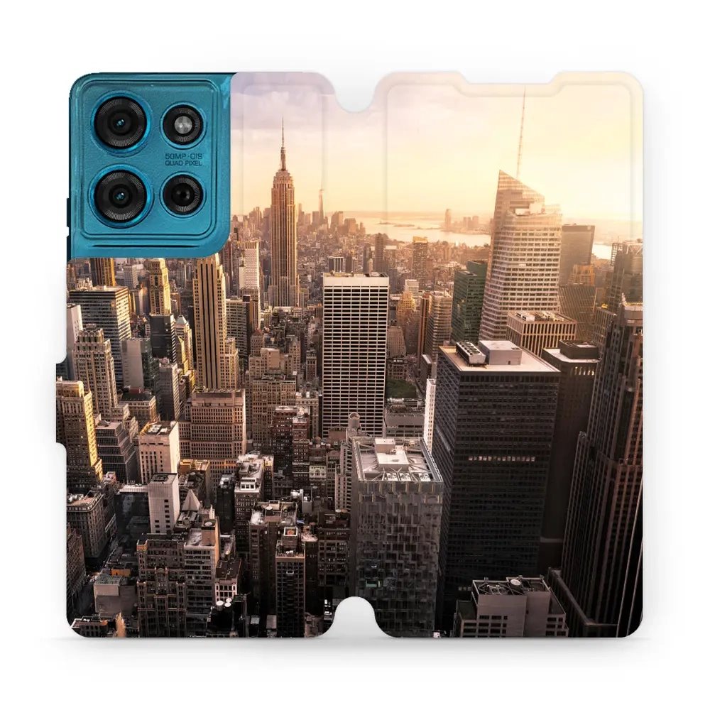 Flipové pouzdro Mobiwear - Motorola Moto G75 5G - M138P New York