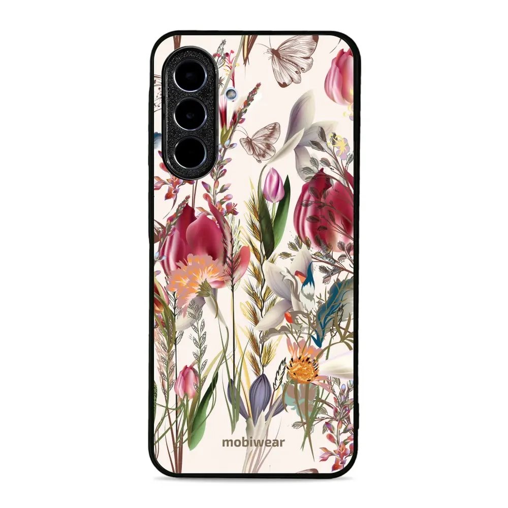 Lesklý kryt Mobiwear Glossy - Samsung Galaxy A26 5G - G031G - Rozkvetlá louka